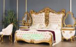 Tempat Tidur Antik Gold Klasik