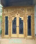 Pintu Gebyok Ukir Jawa Desain Pintu Masjid Dan Rumah Jendela Kaca