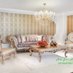 Set Kursi Sofa Ukir Jepara, Kursi Tamu Jati Klasik, Model Luxury Living Room