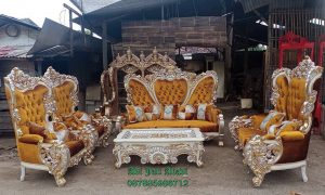 Kursi Tamu Ukir Jati Jepara, Sofa Mewah Royal Jumbo, Set Ruang Tamu Klasik