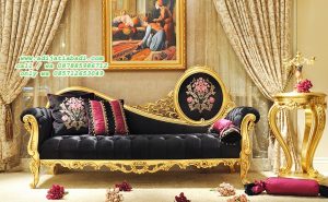 Sofa Mewah, sofa klasik dengan meja bunga klasik