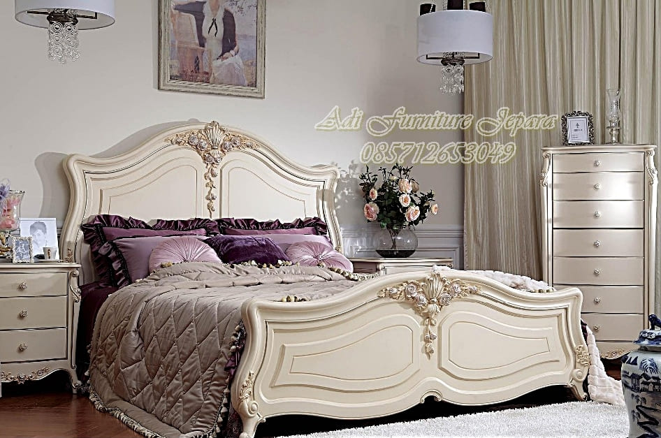 tempat tidur mewah klasik, set kamar tidur minimalis modern, Set kamar tidur minimalis klasik