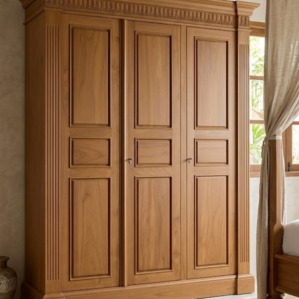 lemari pakaian jati, lemari jati minimalis, lemari pakaian 3 pintu, lemari kayu jati modern, lemari pakaian minimalis, lemari baju jati, furniture kamar tidur jati, lemari pakaian klasik modern, lemari kayu minimalis, lemari jati elegan